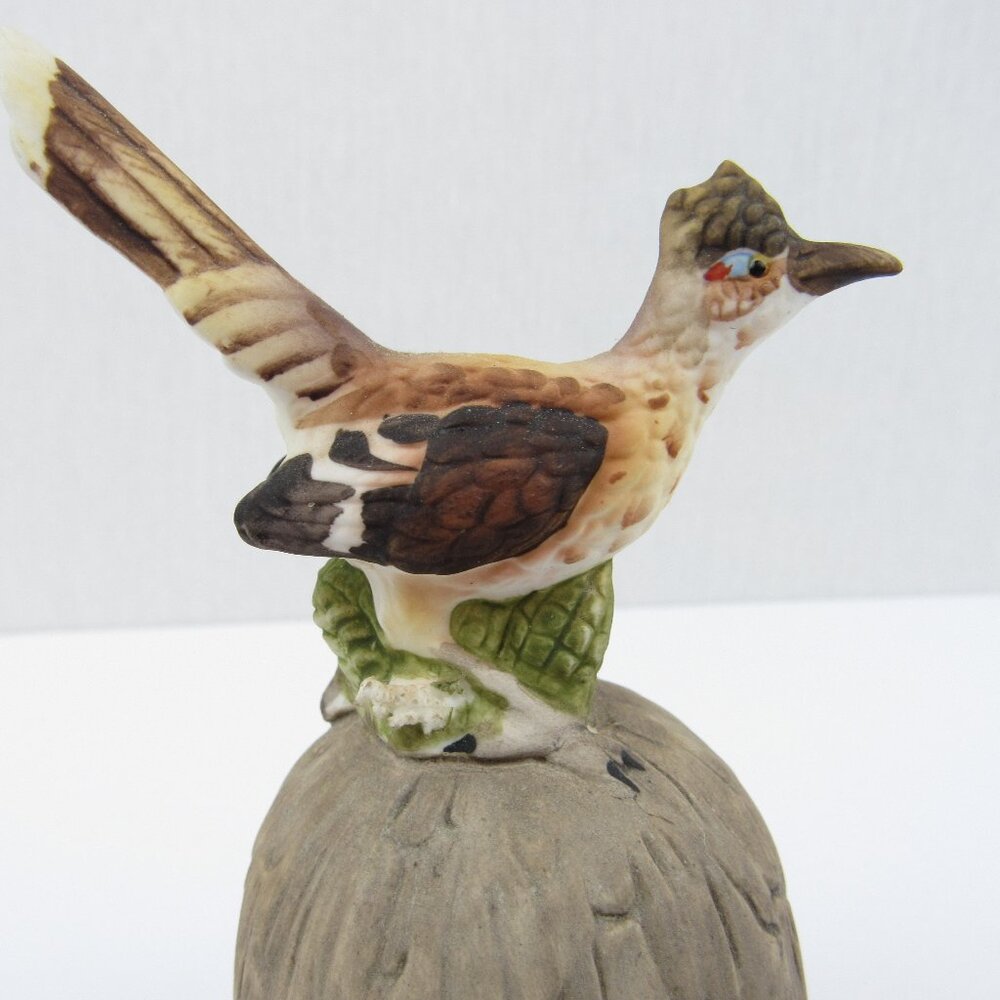 Towle Fine Bone China Roadrunner Bell Taiwan Bird
